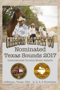 Chisum Cattle Co nominated Texas Sounds 2017