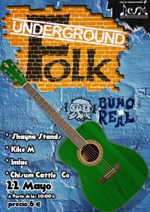 Buho Real Underground Folk Mayo 22